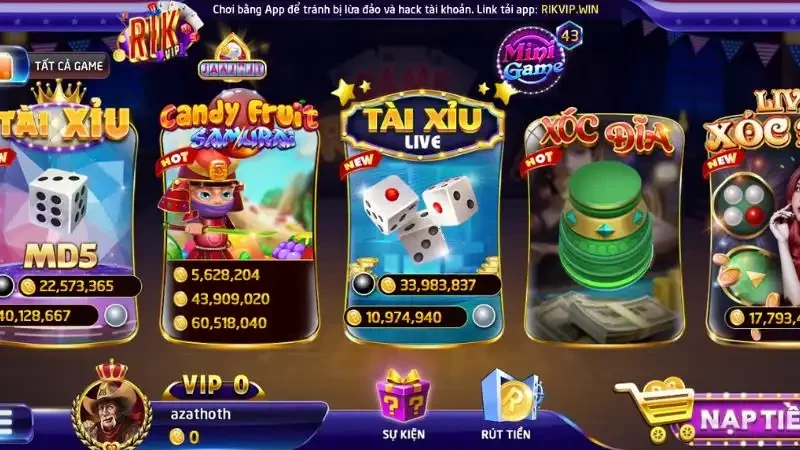 Tích chọn biểu tượng Candy Fruit Samurai để tham gia game
