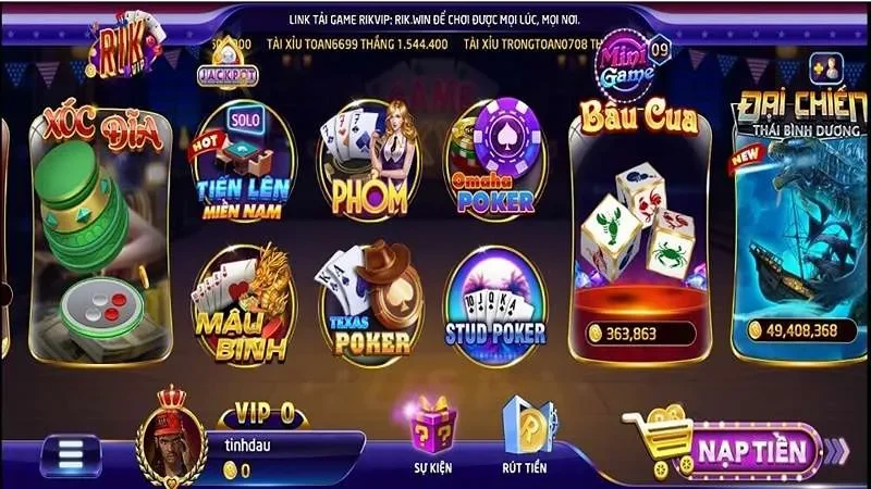 Tìm hiểu những nét chính về game bài Stud Poker Rikvip